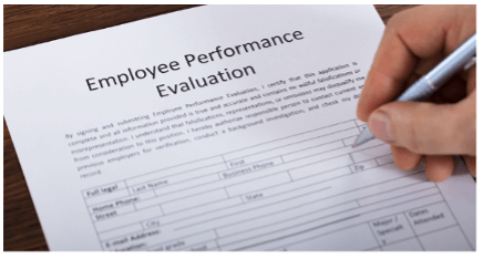 Employee performance evaluation/review