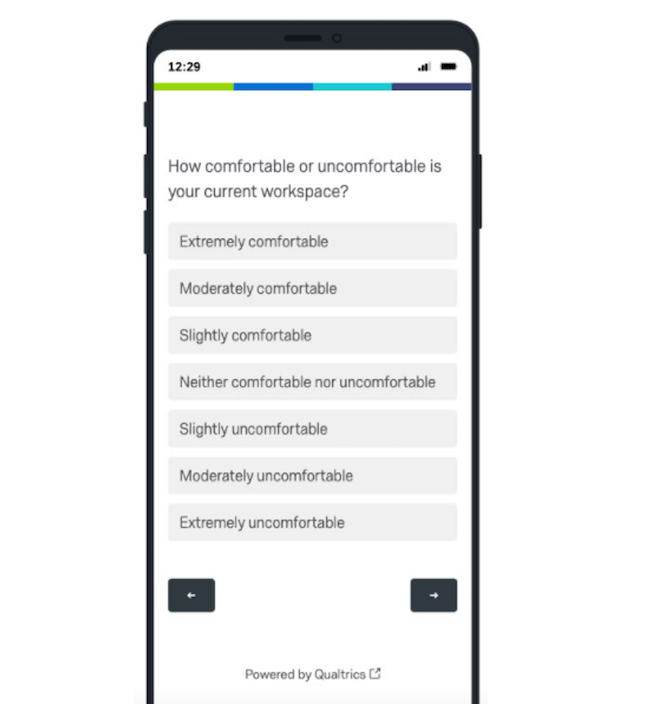 Polling software - question example